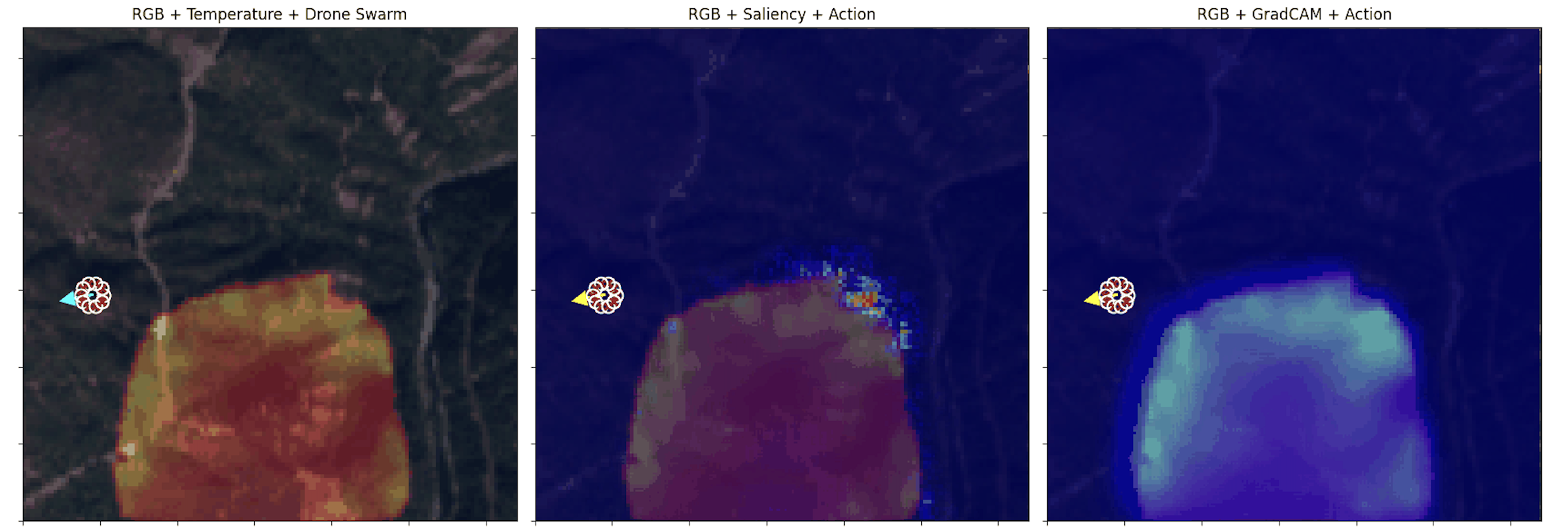 Wildfire DRL Agent Explanation